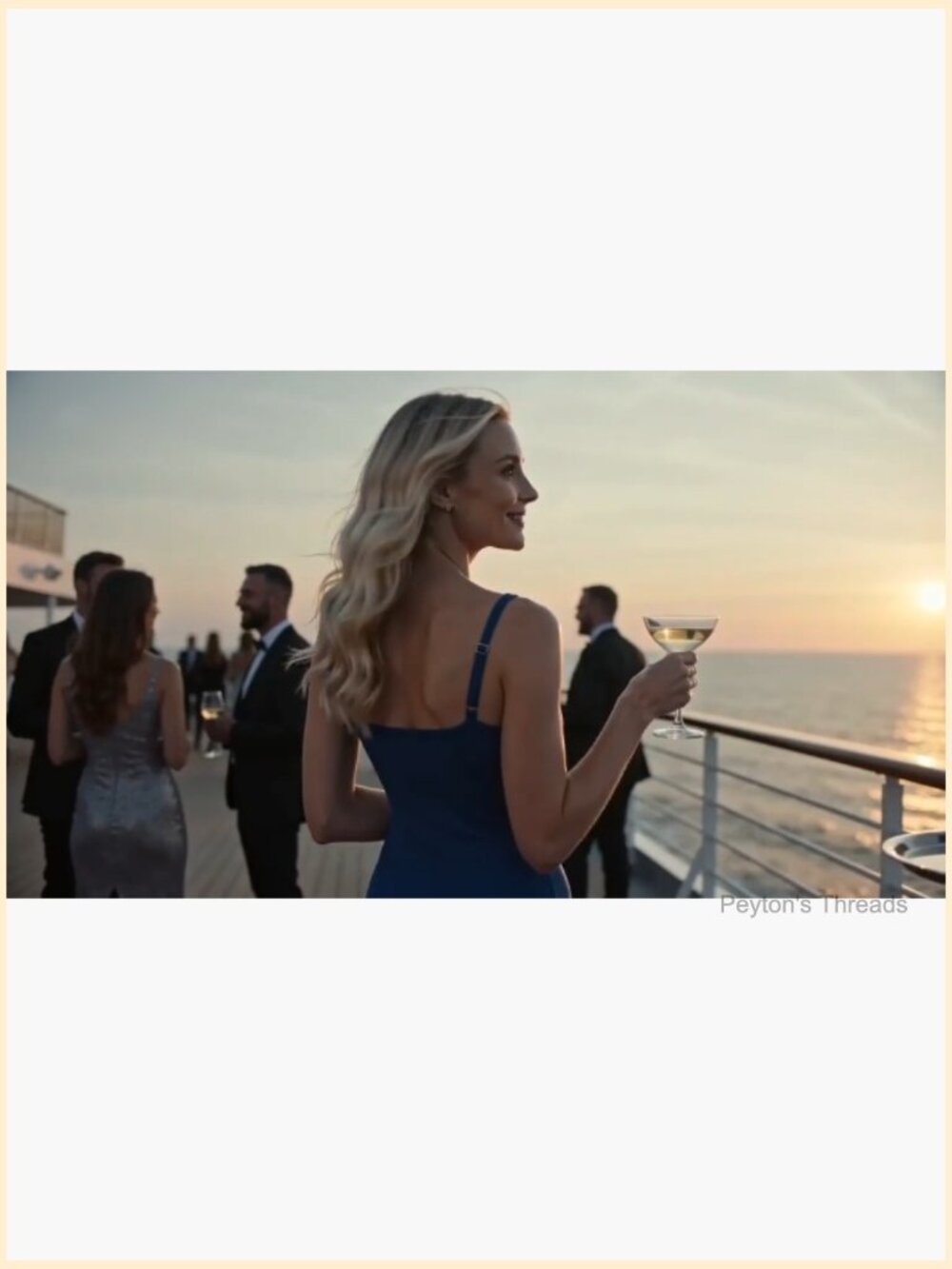 Sleeveless Spaghetti Strap Mermaid Bodycon Maxi Formal Evening Dress - Picture 6 of 7